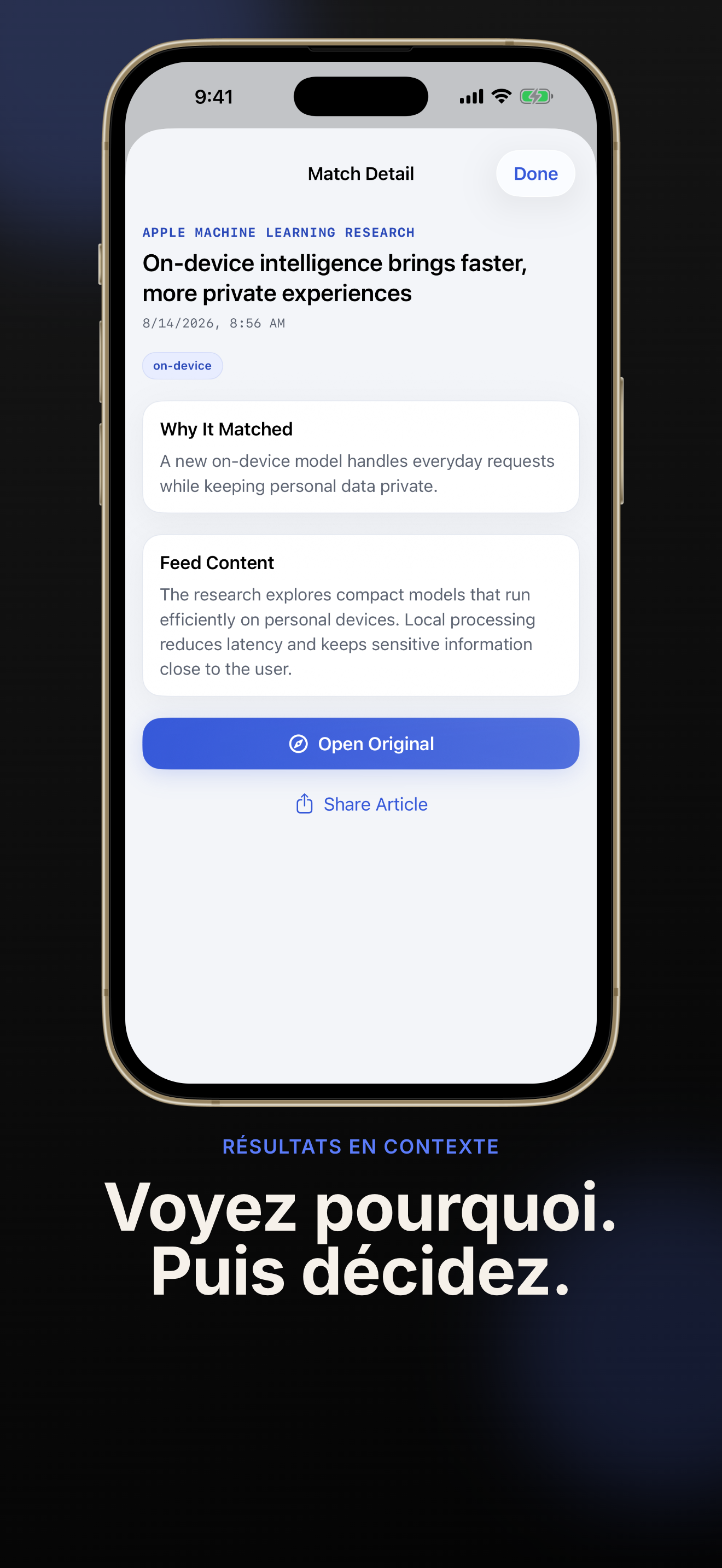 KeyFeed app screenshot 2