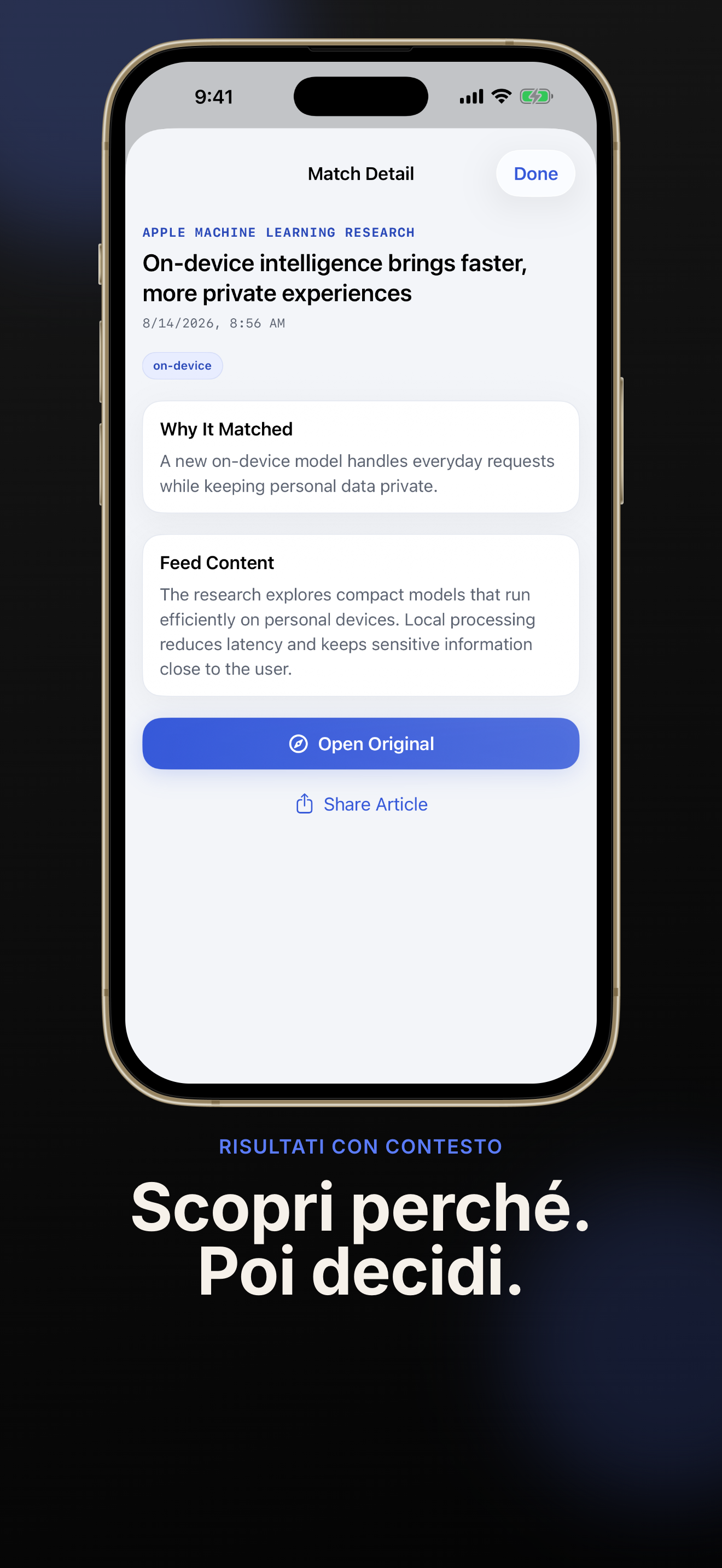 KeyFeed app screenshot 2